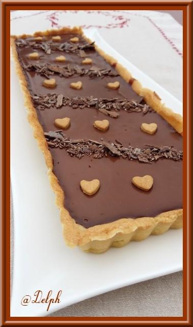 Tarte au chocolat Carambar