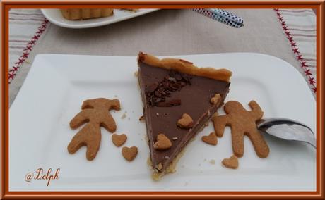 Tarte au chocolat Carambar