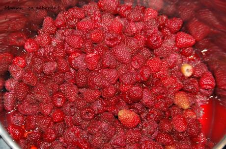 Confiture de framboises