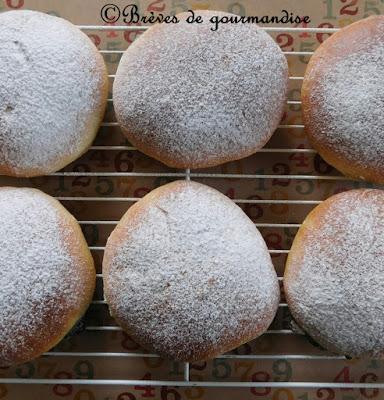 Beignets sans friture à la pâte à tartiner