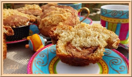 Muffins au Nutella façon crumble