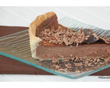 Flan pâtissier au chocolat