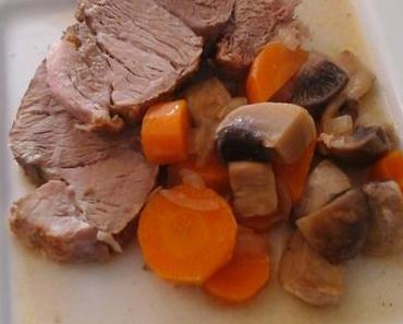 Rôti de porc au miel et au cidre