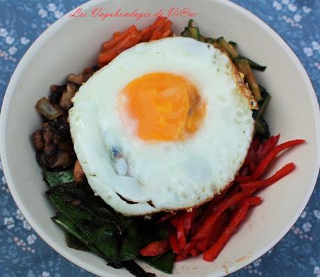 Bibimpap au porc