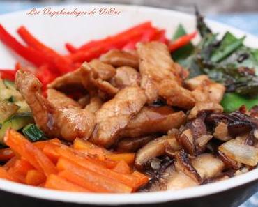 Bibimpap au porc