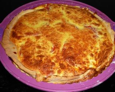 Quiche à la tomate et à la moutarde au TM31