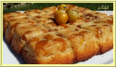 Gâteau aux mirabelles