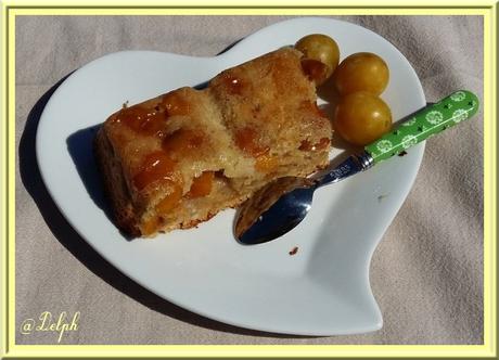 Gâteau aux mirabelles