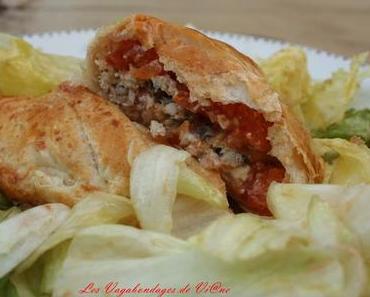 Chaussons à la tomate et aux sardines