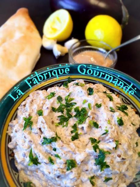 Baba Ganoush  Caviar d'Aubergines ou Salat Hatzilime