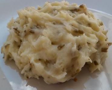 Écrasé de pommes de terre & salicorne