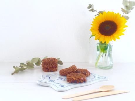 Cookies crus au beurre d’amande et chocolat