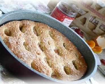 ღ " Miam " Financier Géant aux Abricots et Fraises séchées ...