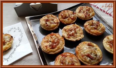 Tartelettes au râpé de jambon