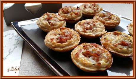 Tartelettes au râpé de jambon