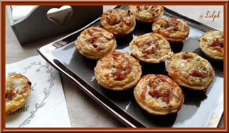 Tartelettes au râpé de jambon