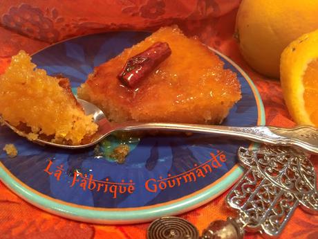 Gâteau Marocaine Aux Agrumes