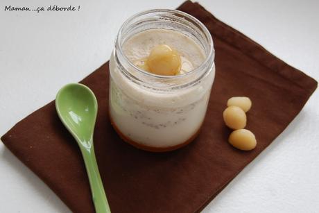 Yaourt miel, noisette et macadamia