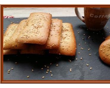 Financiers aux amandes et graines de sésames