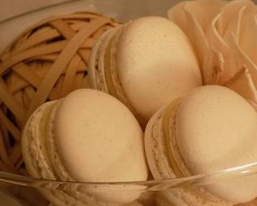 Macarons chocolat blanc