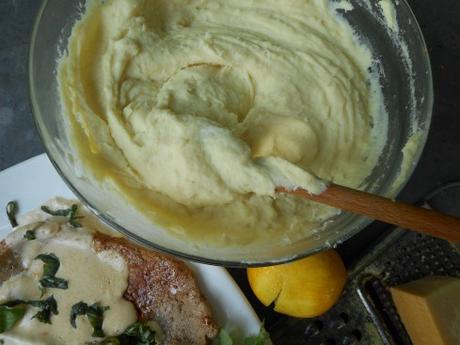 purée au mascarpone