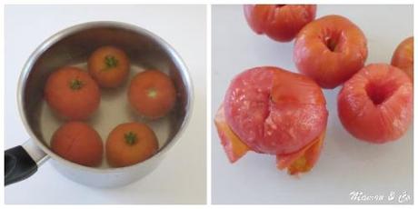 Crumble de tomates et courgettes aux noisettes