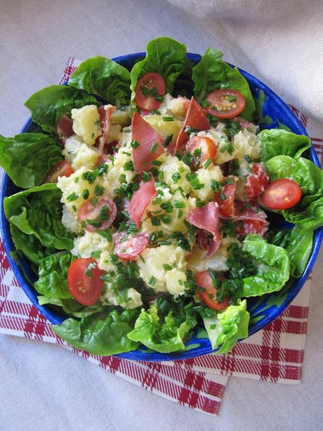 Salade de pommes de terre BLT