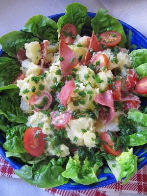 Salade de pommes de terre BLT