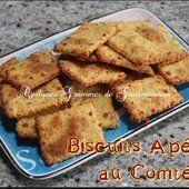 Biscuits Apéritif au Comté - QUELQUES GRAMMES DE GOURMANDISE