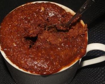 Mugcake au Nutella