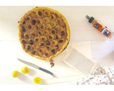 Tarte aux mirabelles et spéculos