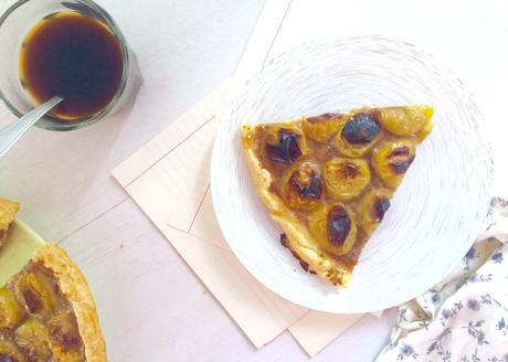 Tarte aux mirabelles et spéculos