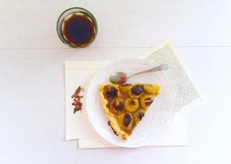 Tarte aux mirabelles et spéculos