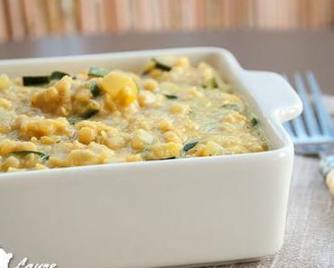 Dal de lentilles corail à la courgette