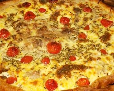 Quiche au thon