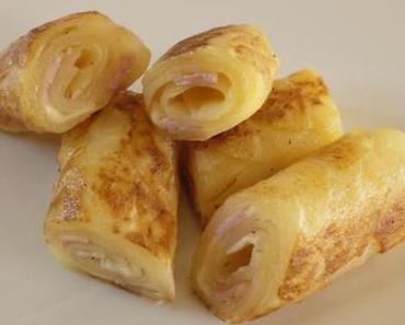 Rolls de pommes de terre en écailles