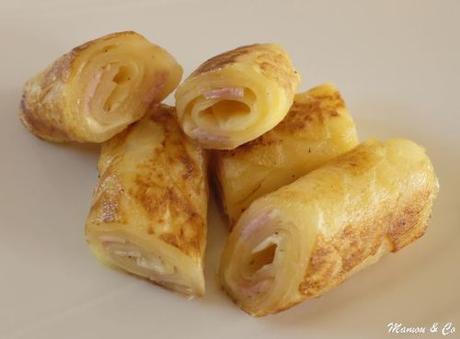 Rolls de pommes de terre en écailles