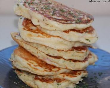 Pancakes salés au lait ribot