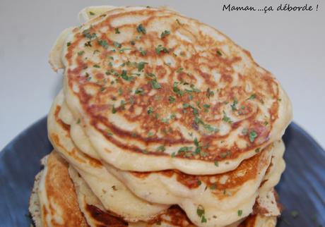 Pancakes salés au lait ribot