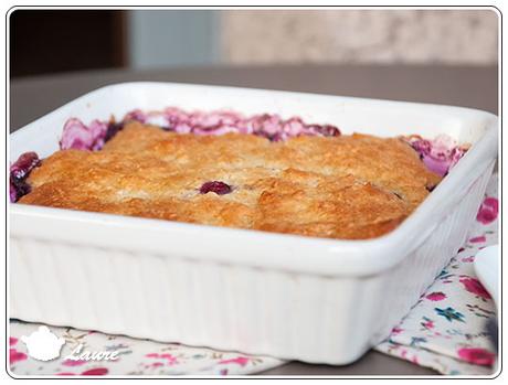 Cobbler aux pêches