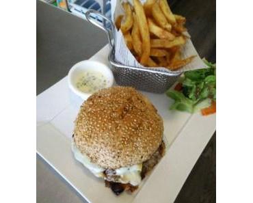 Le burger Ti’flette du Jardin Breton, à Verneuil-sur-Seine (78)