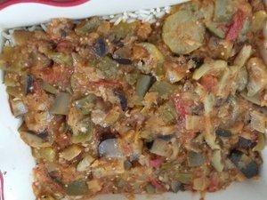 Gratin de ratatouille au thon