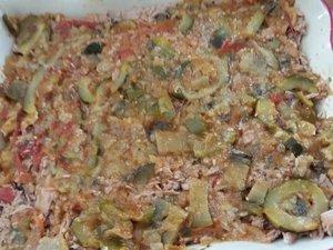 Gratin de ratatouille au thon