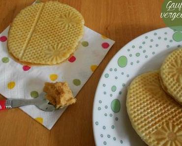 Gaufres fourrées à la vergeoise