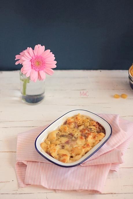 Gratins de Pâtes aux Lardons