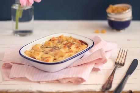 Gratins de Pâtes aux Lardons