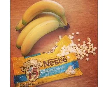 Cookies banane & chocolat blanc!