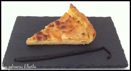 Tarte aux pommes alsacienne vanillé 