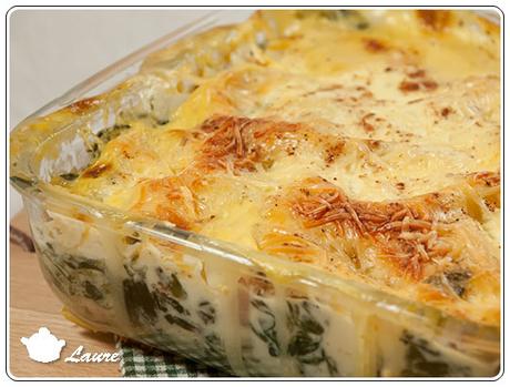 Lasagne aux épinards