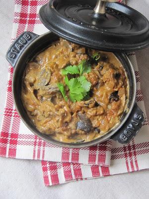 Curry d'aubergine